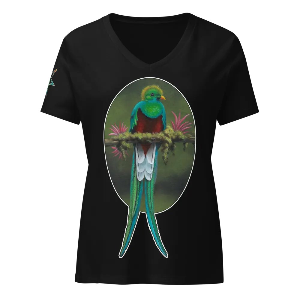 Resplendent Quetzal - SFA V-Neck Tee product image (26)
