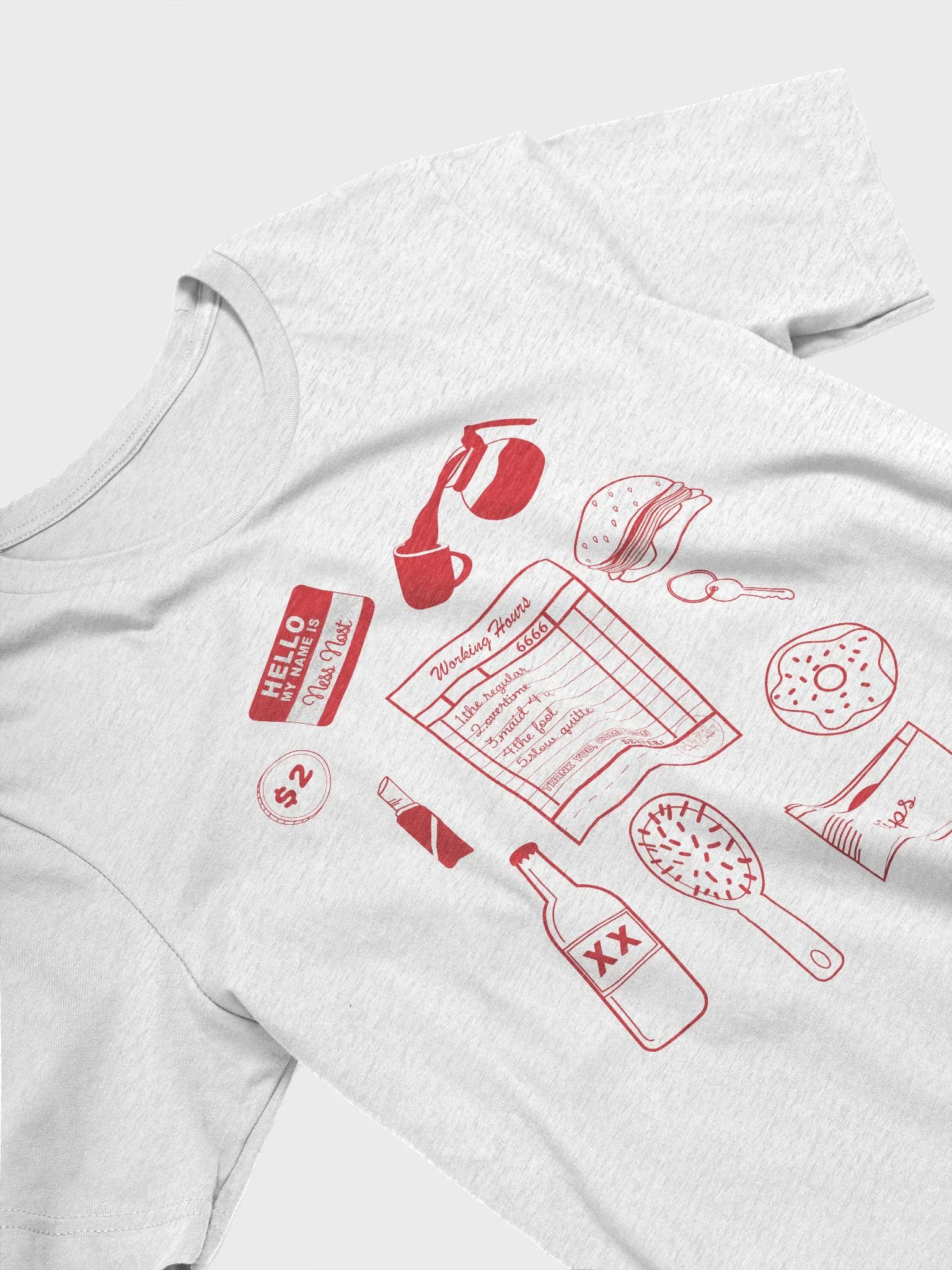 Working Hours Diner Theme Print product image (3)