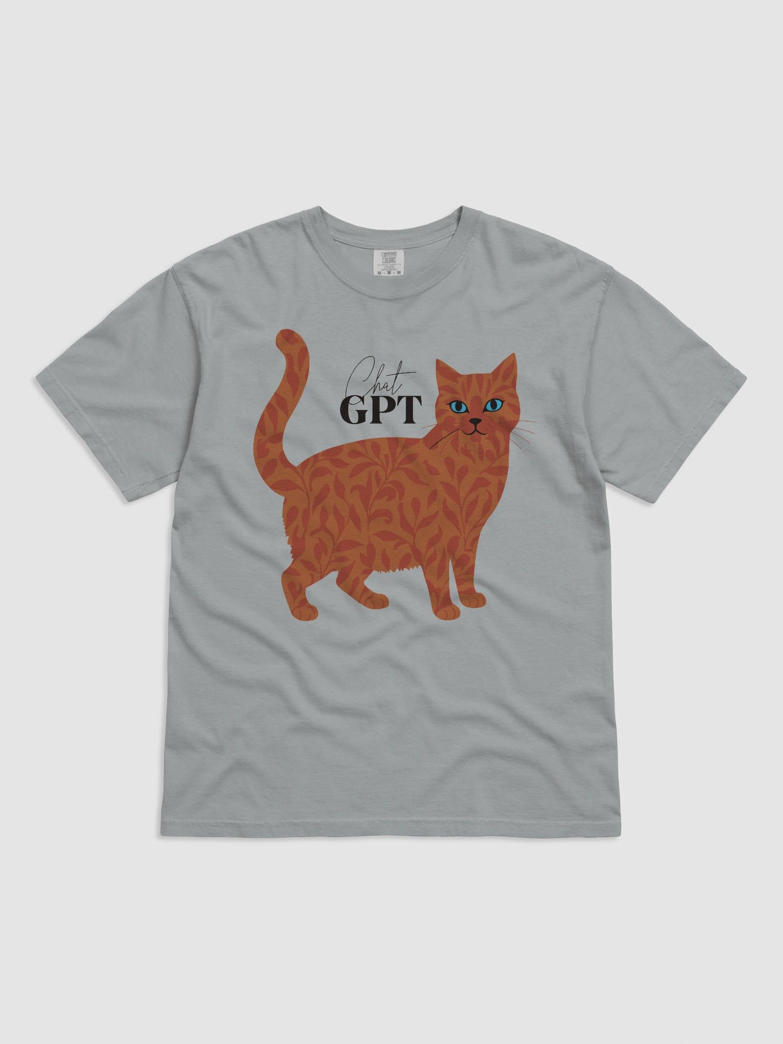 Leafy Feline Comfort Tee product image (3)