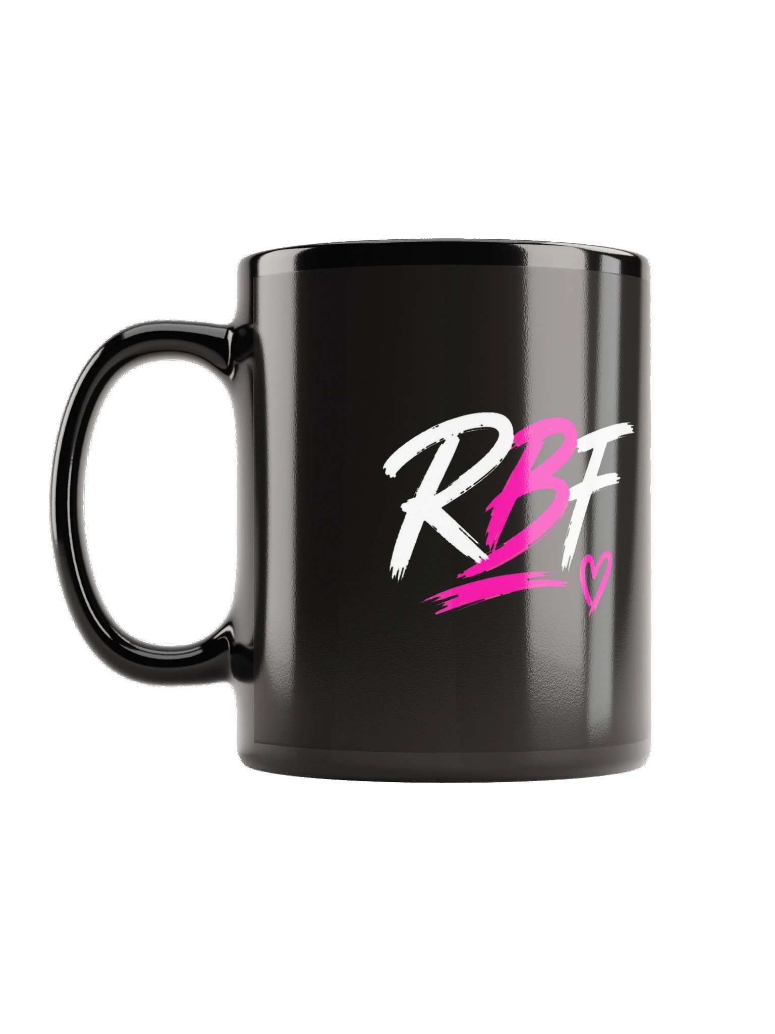Walk by Faith Pink Eagle & RBF Black Mug product image (7)