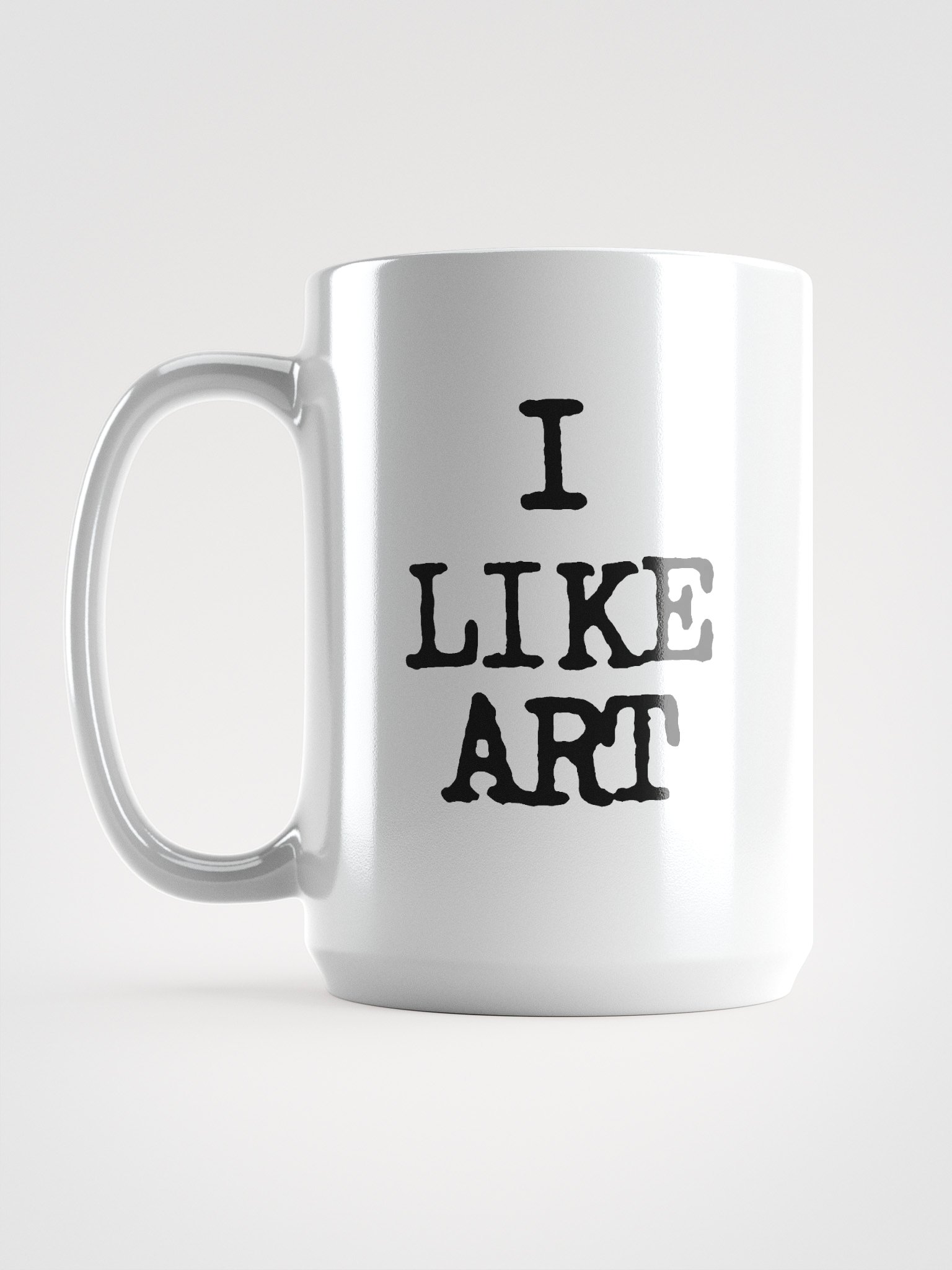 I LIKE ART MUG product image (3)