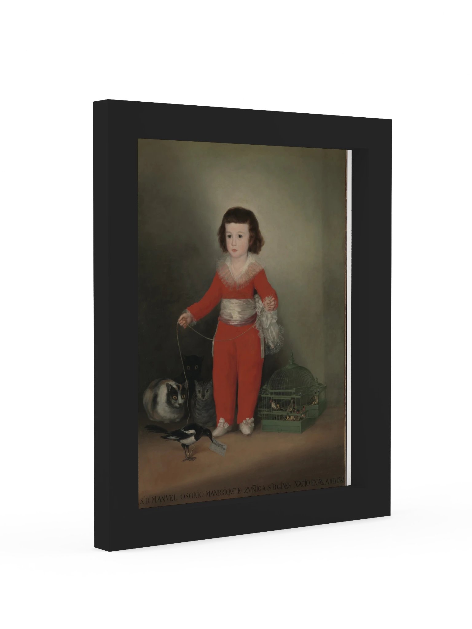 Goya, The Red Boy: Manuel Osorio (1787–1788) Fine Art Print product image (58)