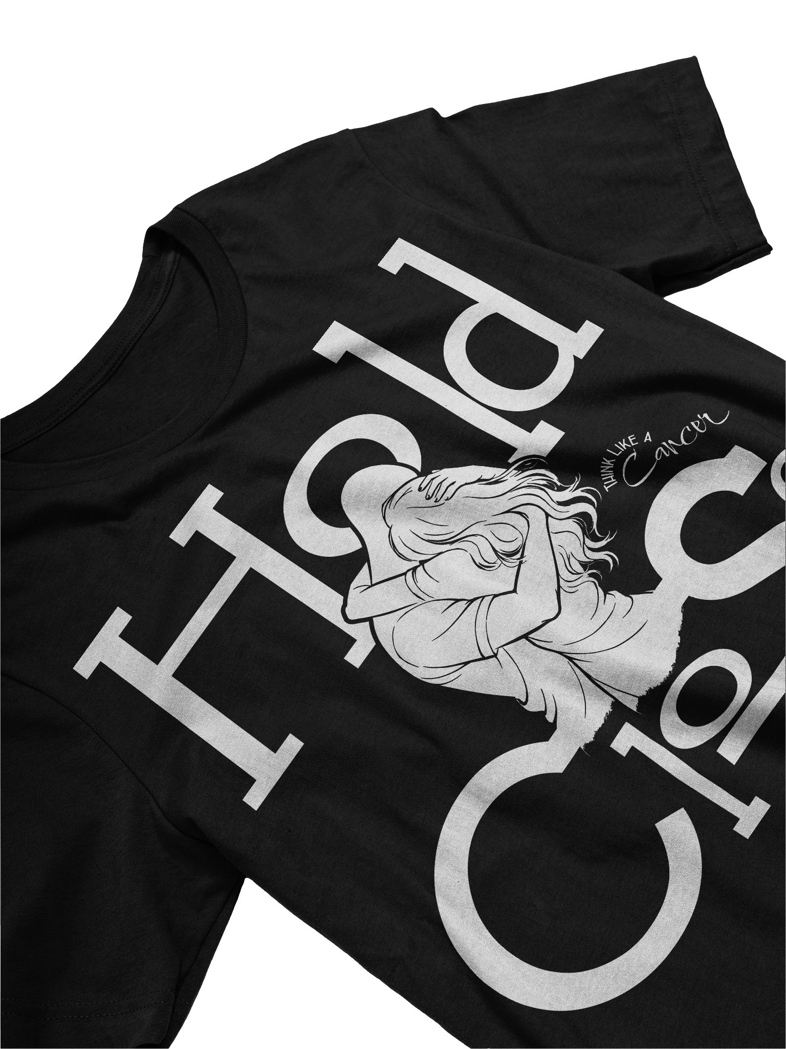 Think Like a Cancer...Hold Close Zodiac T Shirt product image (2)