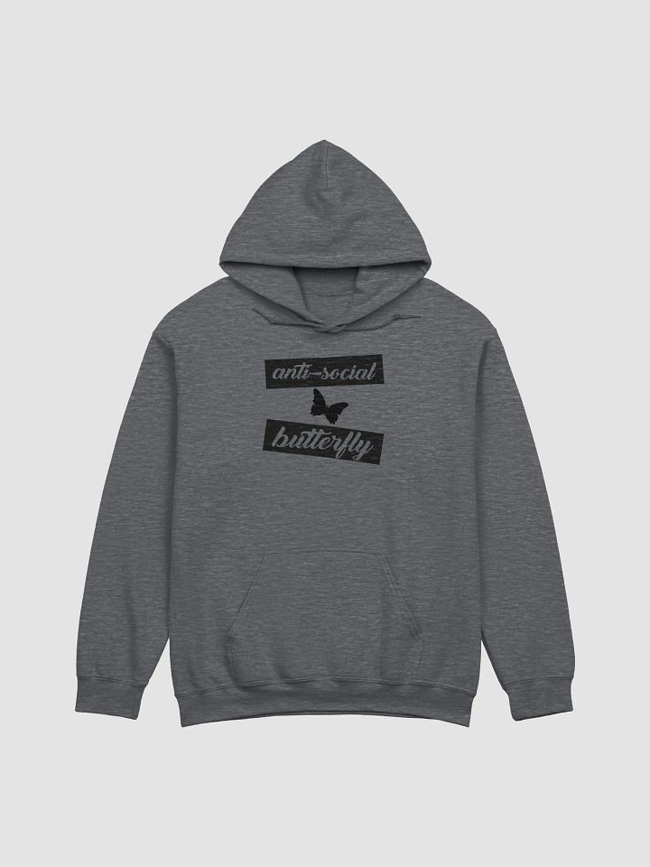 Anti-social butterfly - hoodie product image (4)