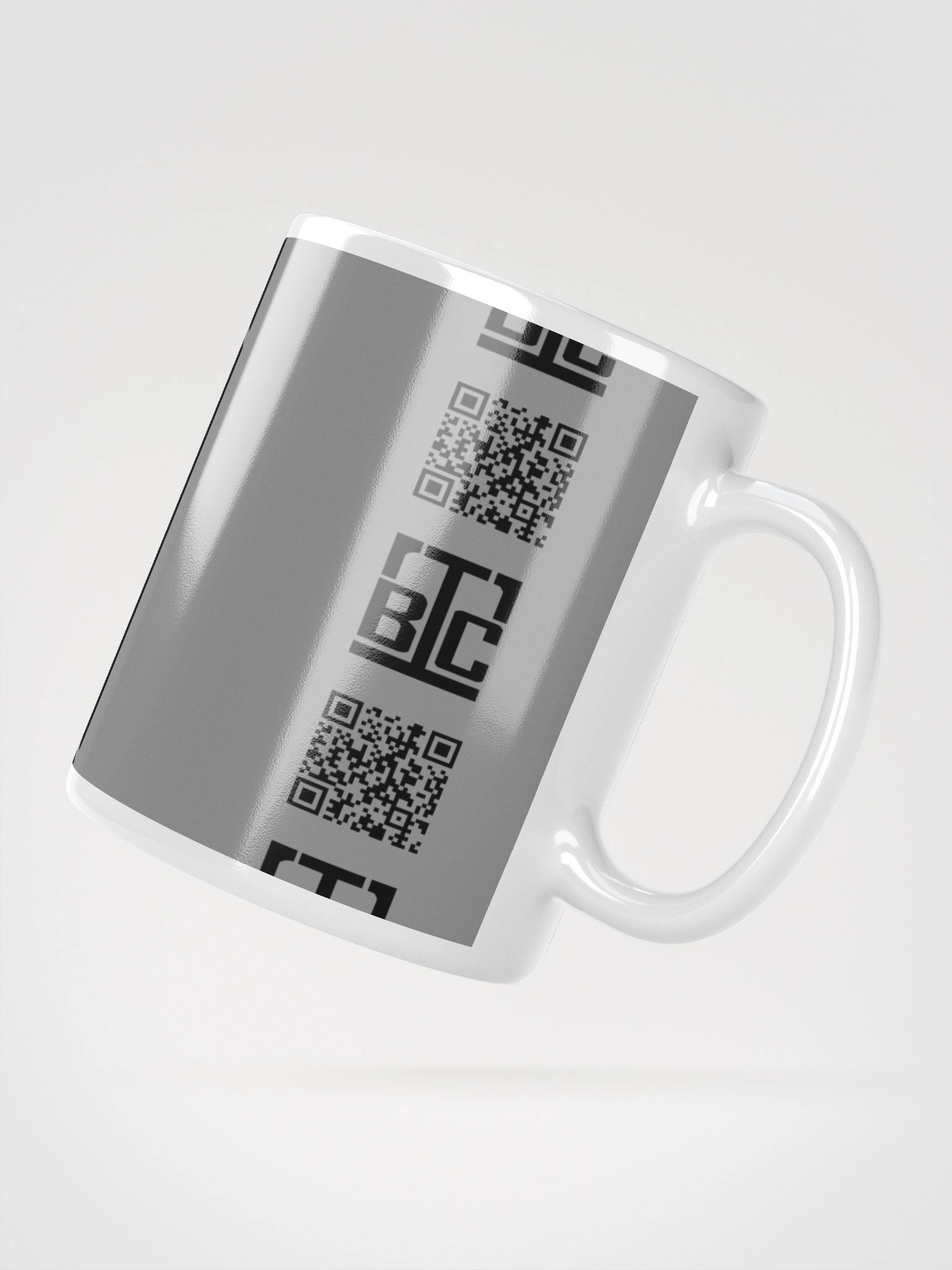 Capacitor Glossy Mug - GRAY product image (4)