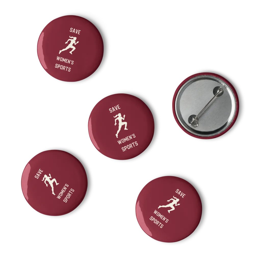 Save Woman's Sports Pin Set (Maroon) product image (10)
