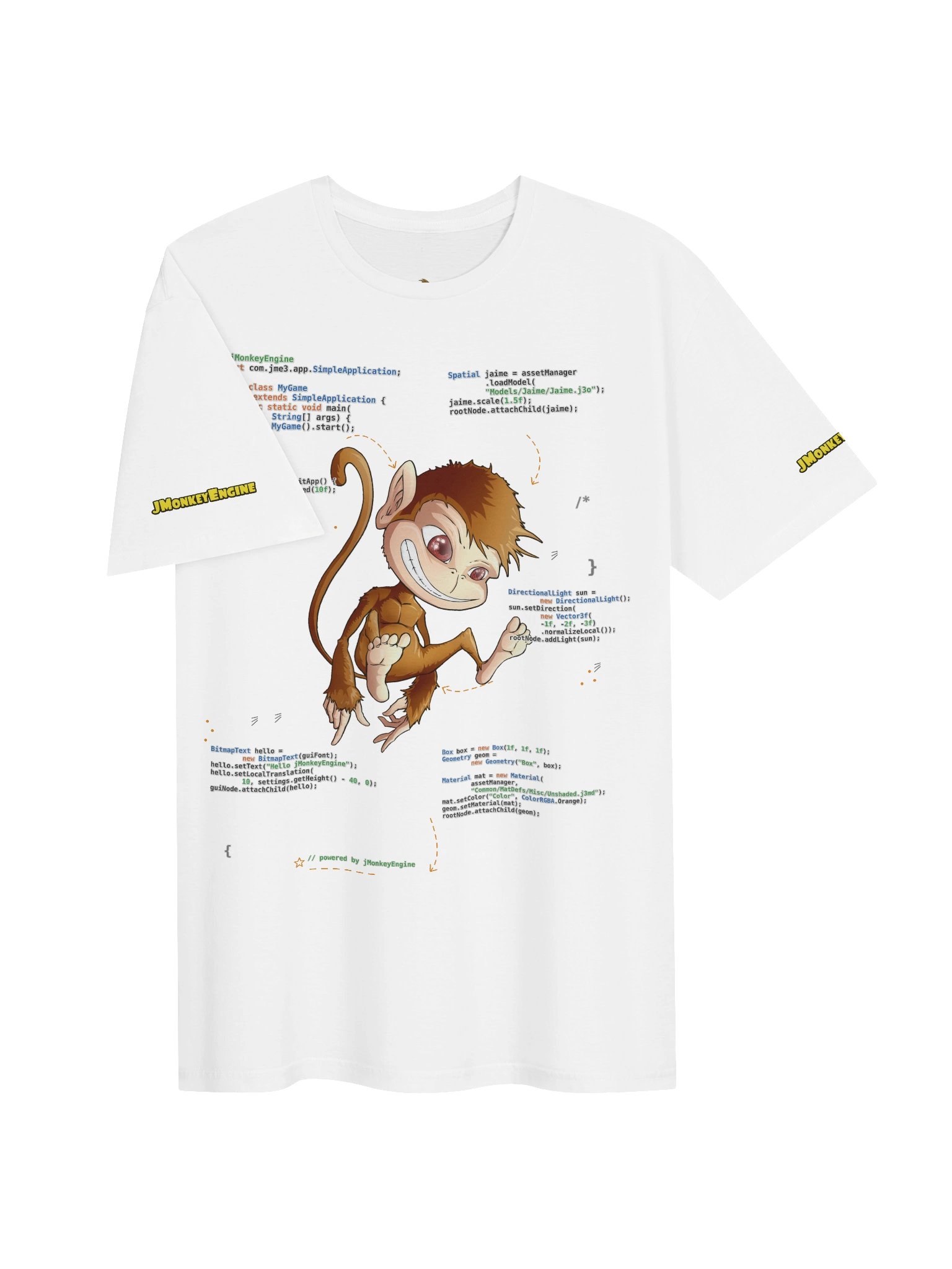 jMonkeyEngine coding T-shirt (unisex) product image (3)