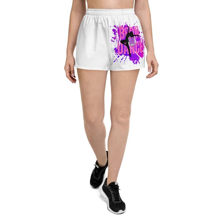 BORN TO DANCE Bold Print Athletic Super Shorts product image (1)