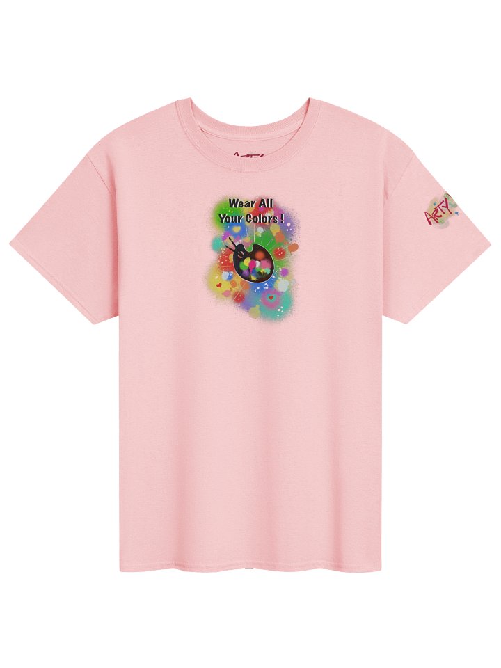 ArtyWear Tee of the Month 2 - June '26 'Wear Your Colors' product image (1)