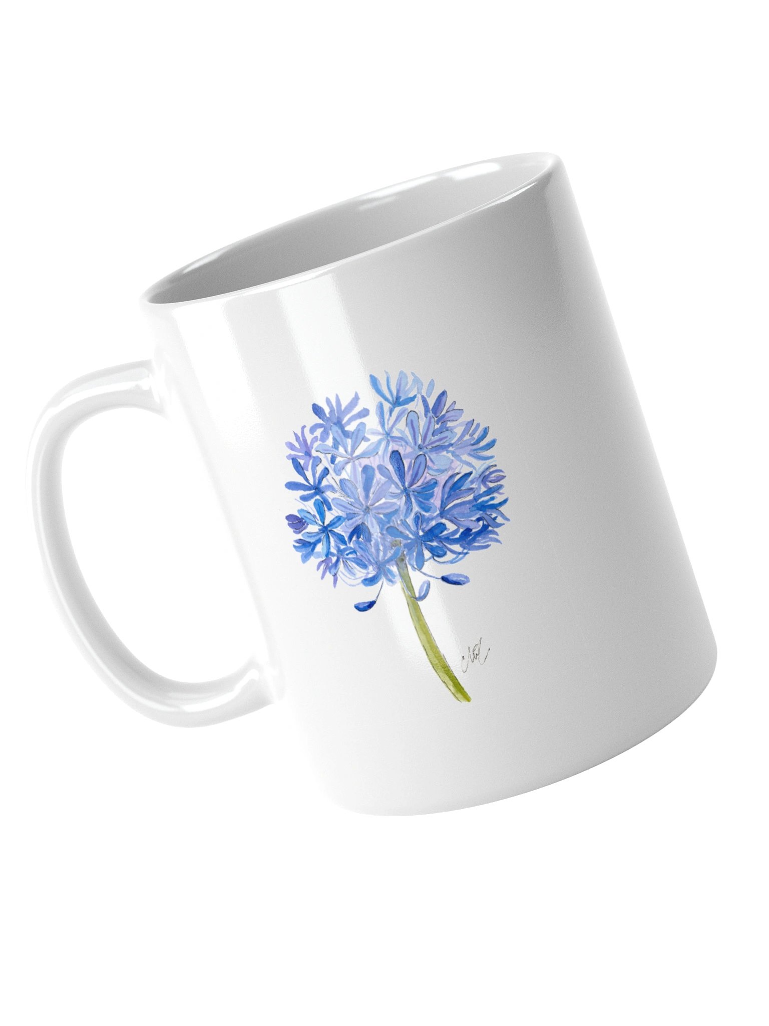 Blue Agapanthus Mug product image (9)