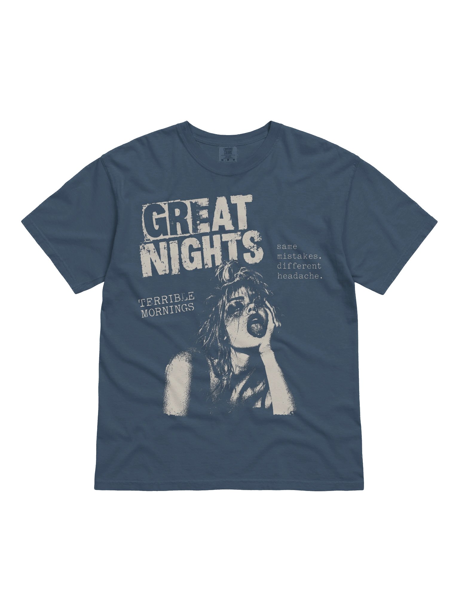 Great Nights Heavyweight Vintage Graphic Tee product image (9)
