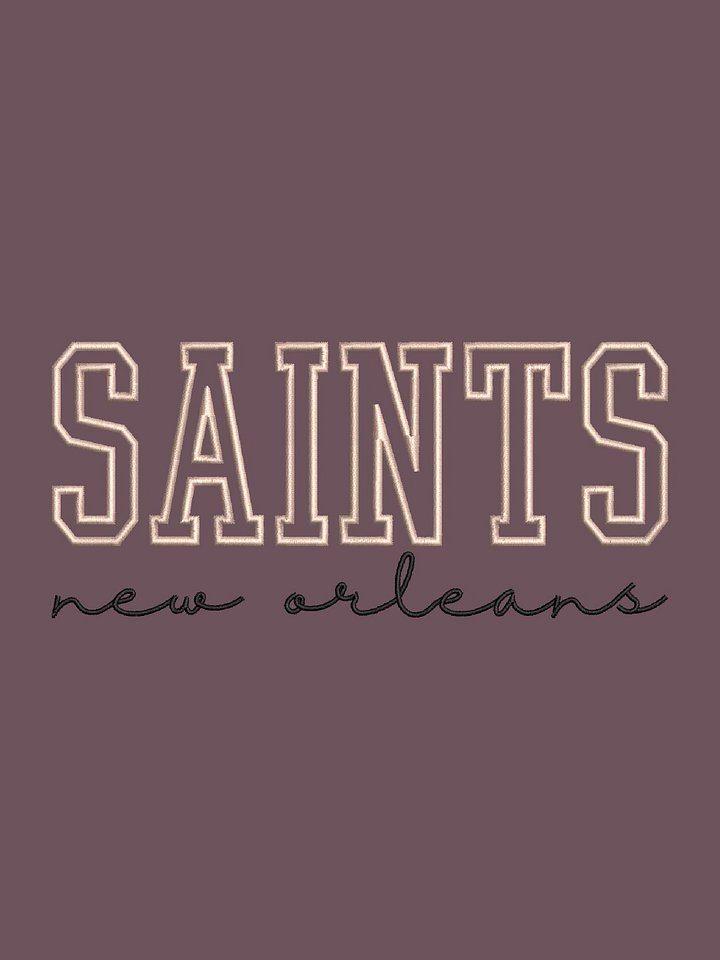 NFL SAINTS APPLIQUE product image (1)