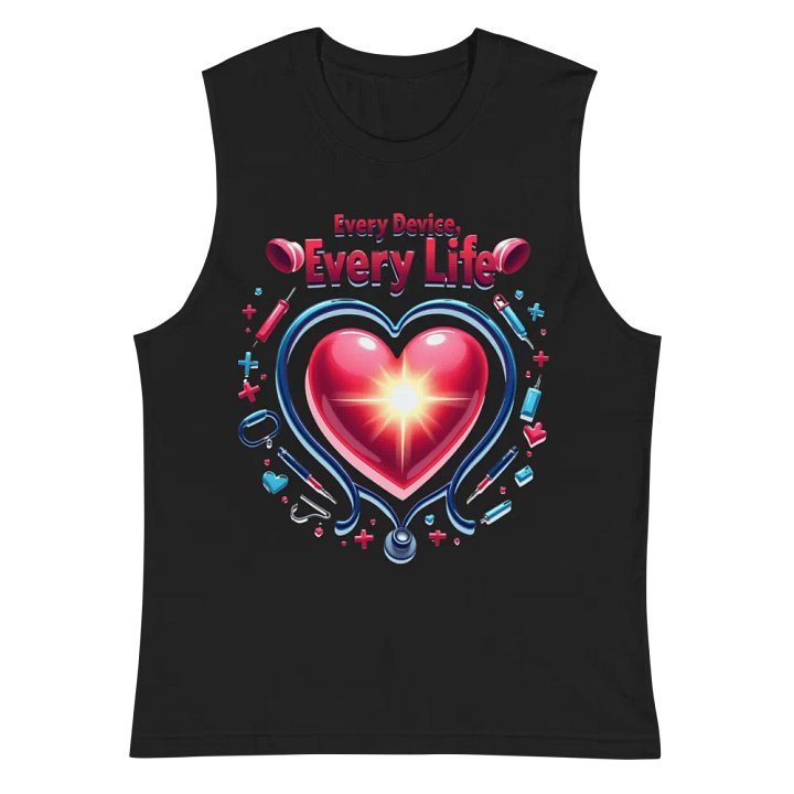EVERY DEVICE EVERY LIFE Muscle Tank product image (3)