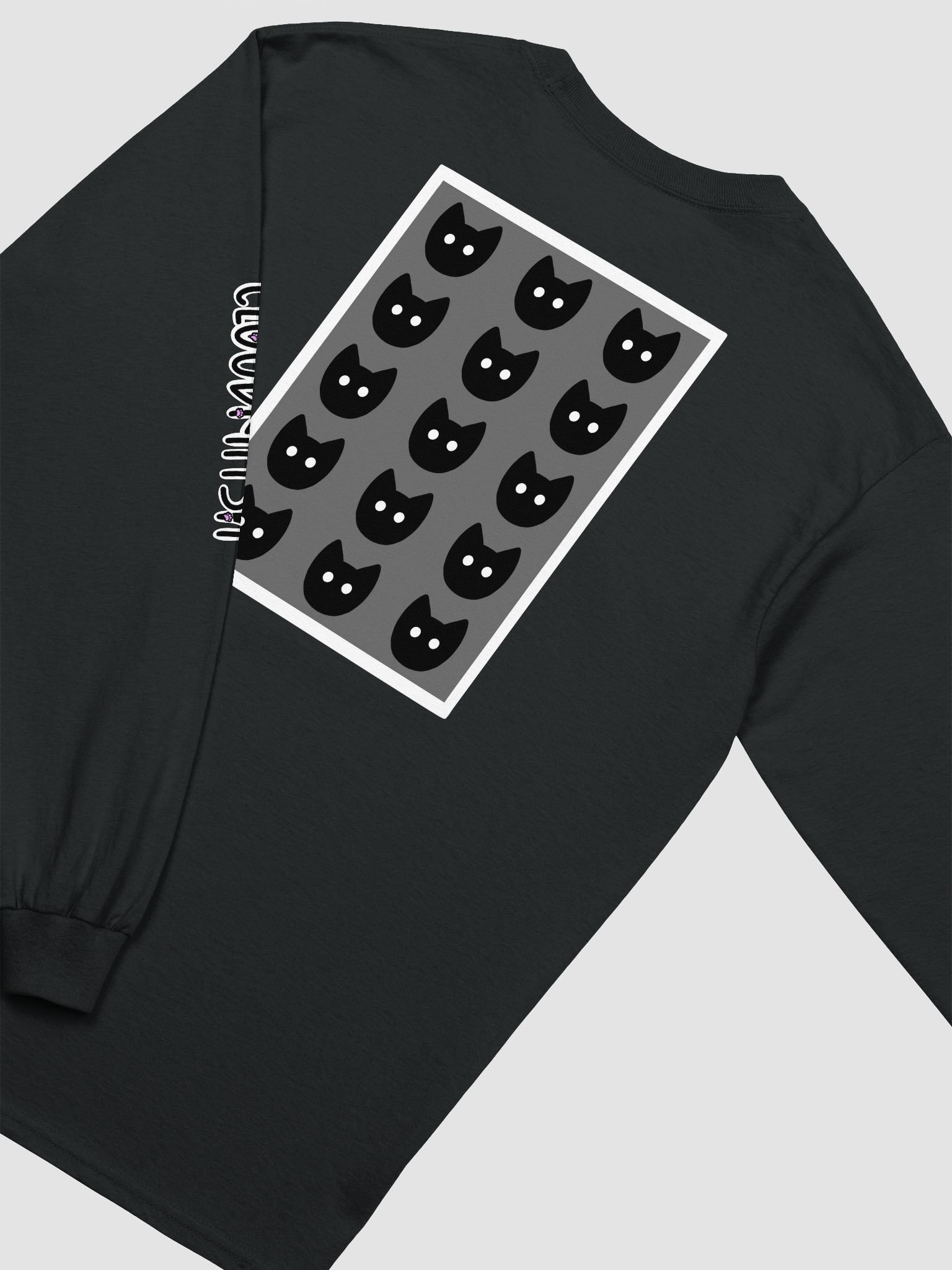 Kitten Frame Long Sleeve Tee (back) product image (3)