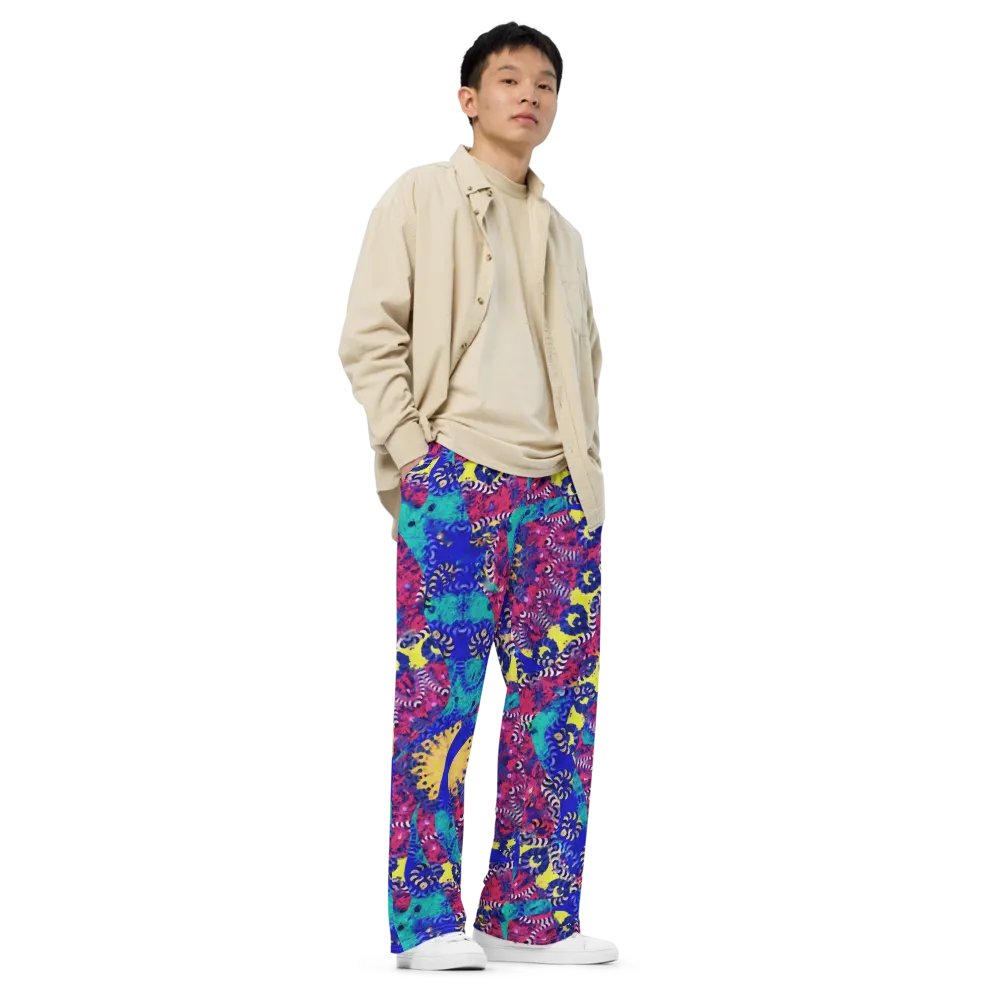 Caribbean Grafiti Wideleg Pants product image (3)