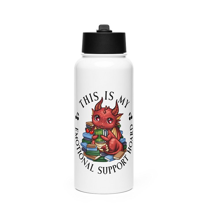 Stainless Steel Water Bottle with a Straw Lid product image (1)