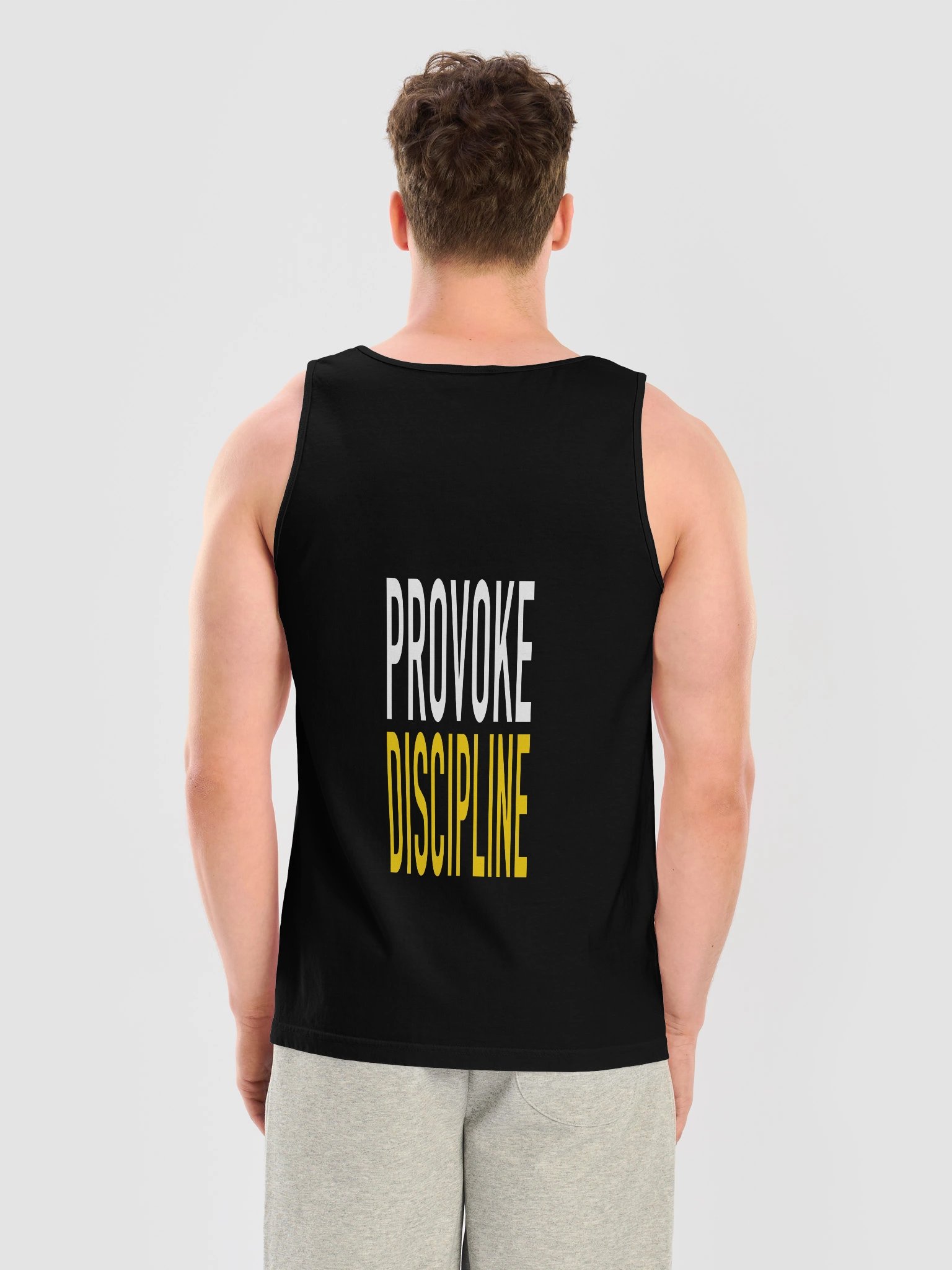 PROVOKÄHAUS Provoke Success Tank — Black & Yellow product image (8)