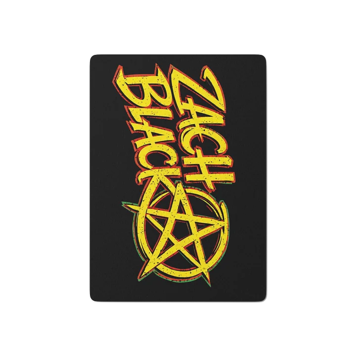 Zach Black Poker Cards product image (1)