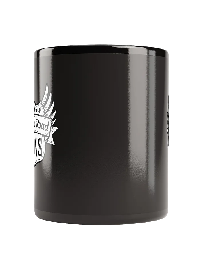 Logo Mug- Black w/ White product image (3)