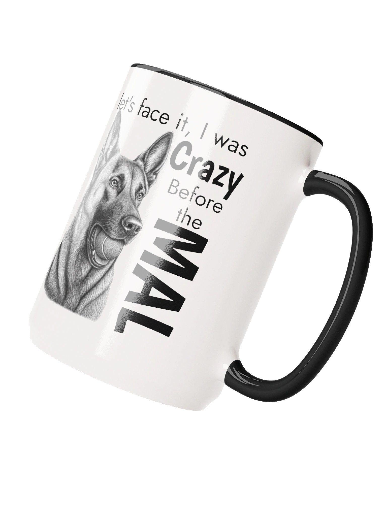 I Was Crazy Before The Mal | Two Toned Coffee Mug product image (9)