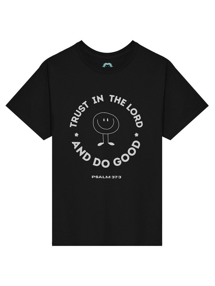Psalm 37 Trust in the Lord (Happyface DarkTee) product image (1)