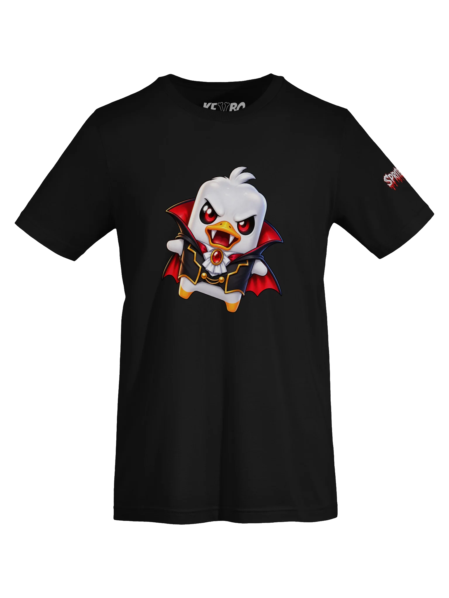 SPRITEFEST "Vampire Ducky Sprite" ADULT Black T-Shirt product image (5)