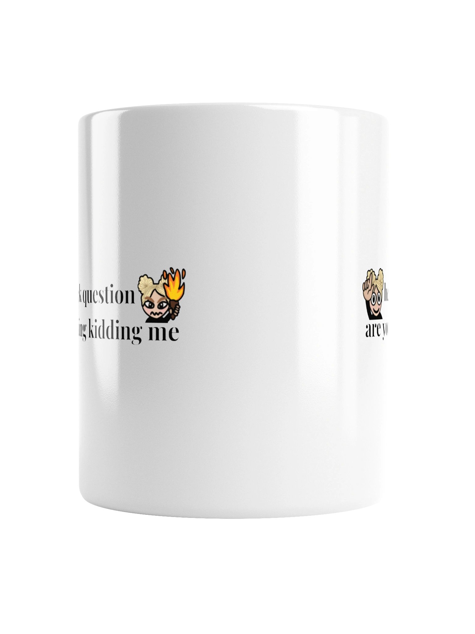 "Hey quick question" mug (2) product image (2)