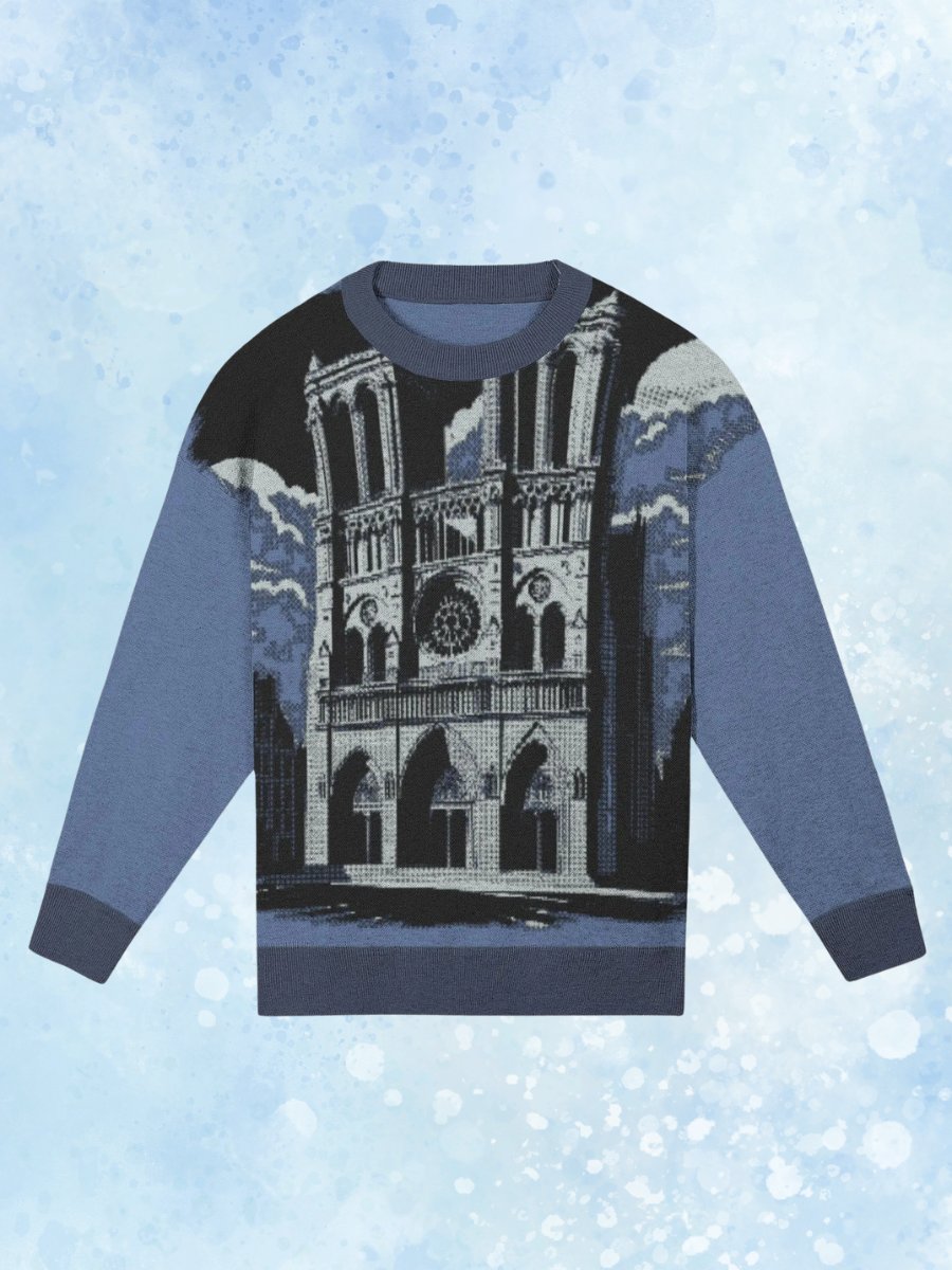 Notre Dam Cathedral Knit Sweater product image (1)