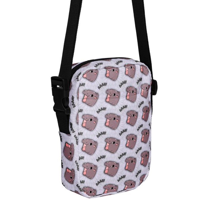 MOODENG'S PURPLE AAAH! UTILITY CROSSBODY BAG! product image (1)