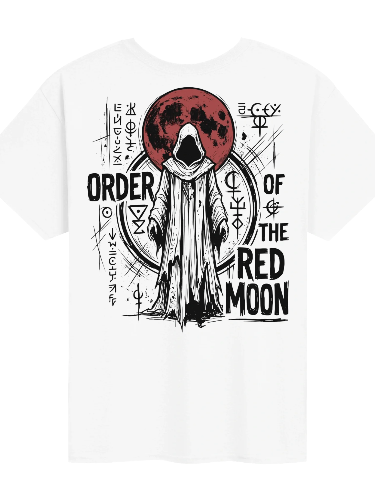 Order of the Red Moon - Back Print T-Shirt product image (1)