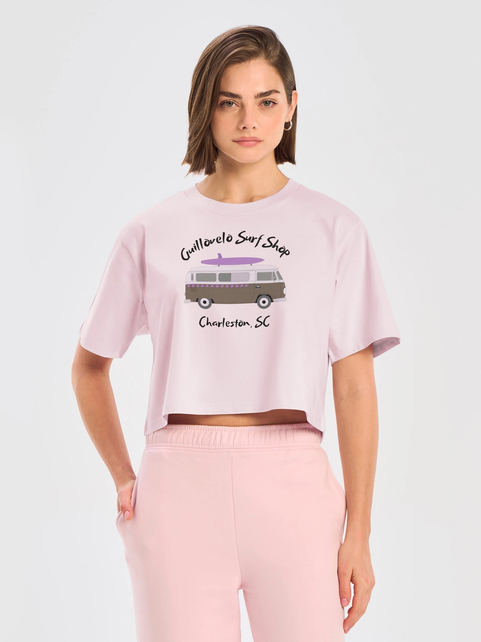 Guillovelo Surf Van Crop Tee product image (1)