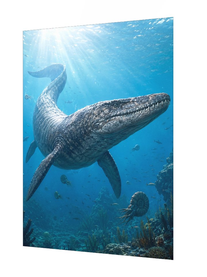 Mosasaurus Prehistoric Ocean Poster product image (2)