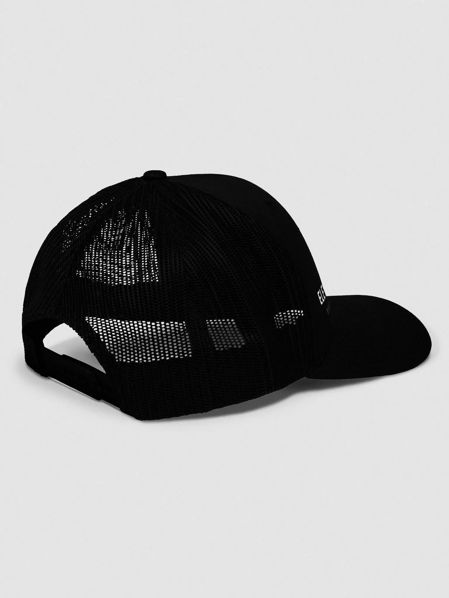 EBM Trucker Hat (White Logo) product image (3)