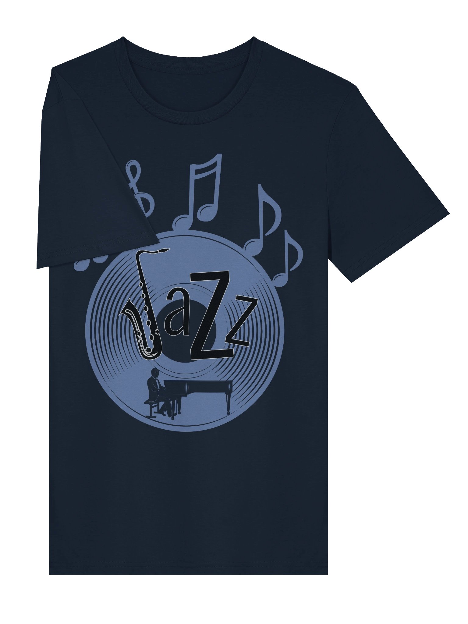 Saxophone Jazz Vibes Organic Tee product image (17)