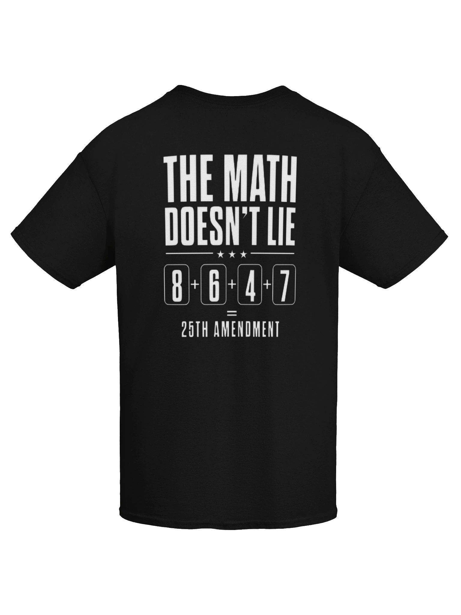 The Math Doesn’t Lie 8647 Shirt product image (2)