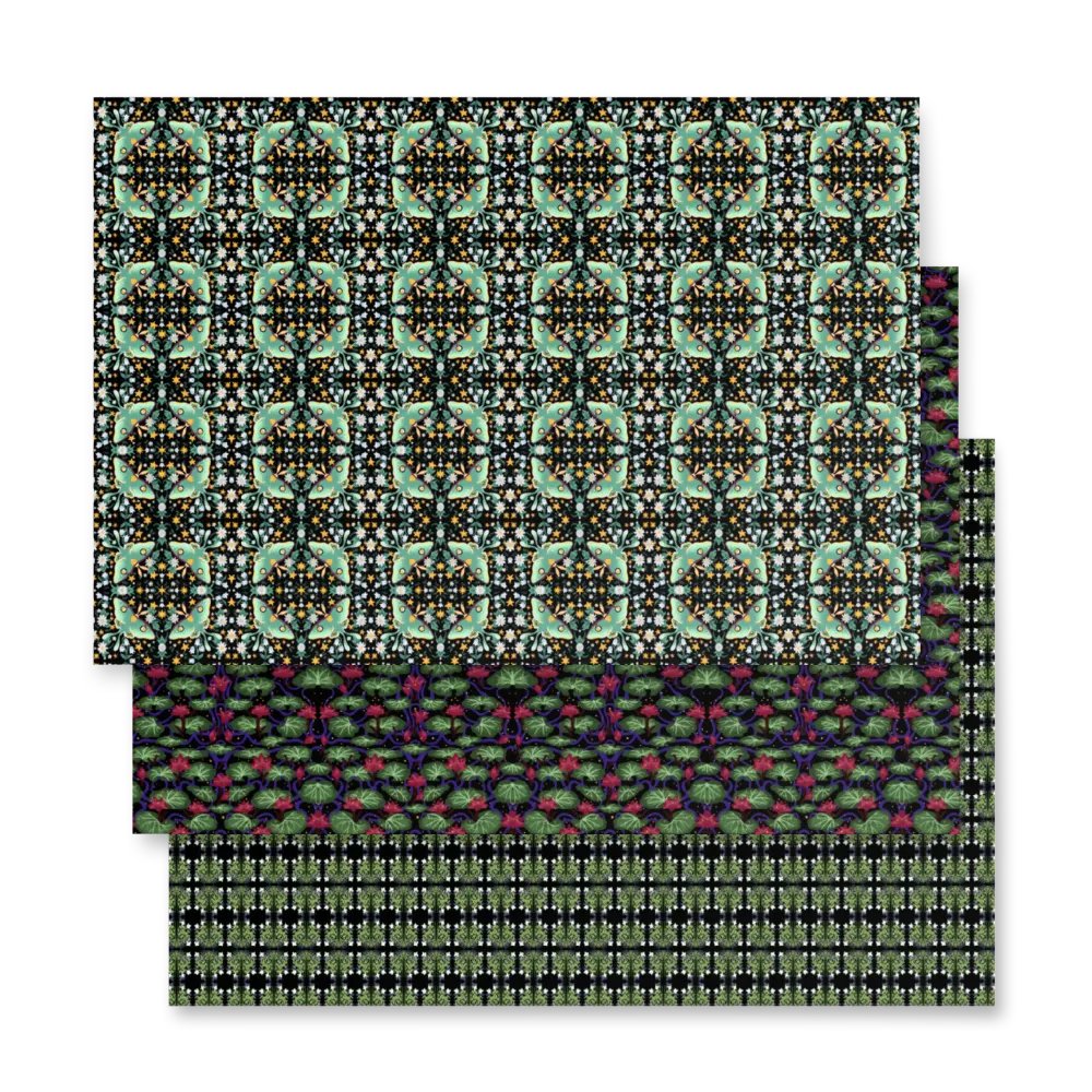 Starlit Garden - wrapping paper set product image (4)