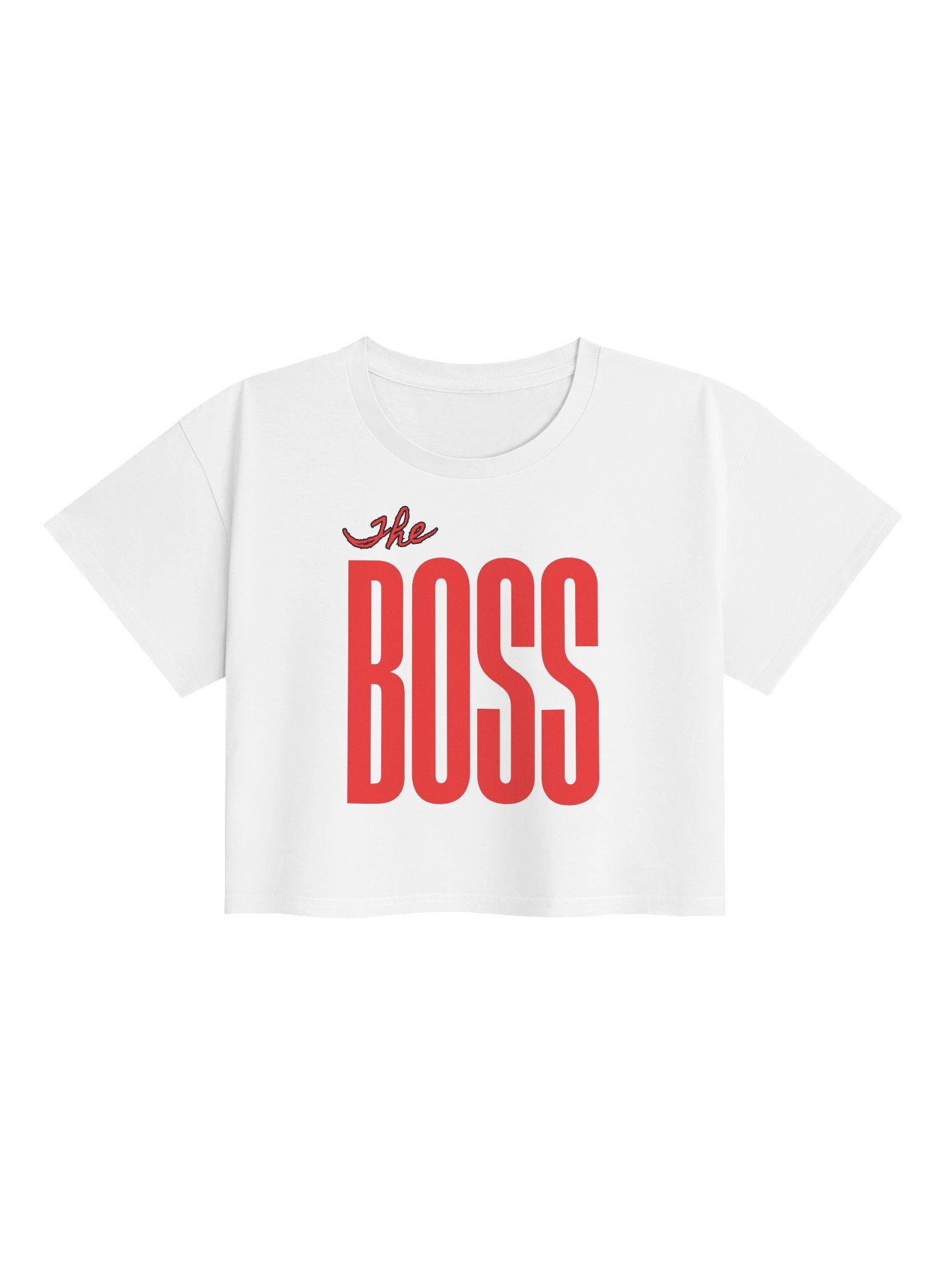 The Boss Red Script - Crop Top product image (1)