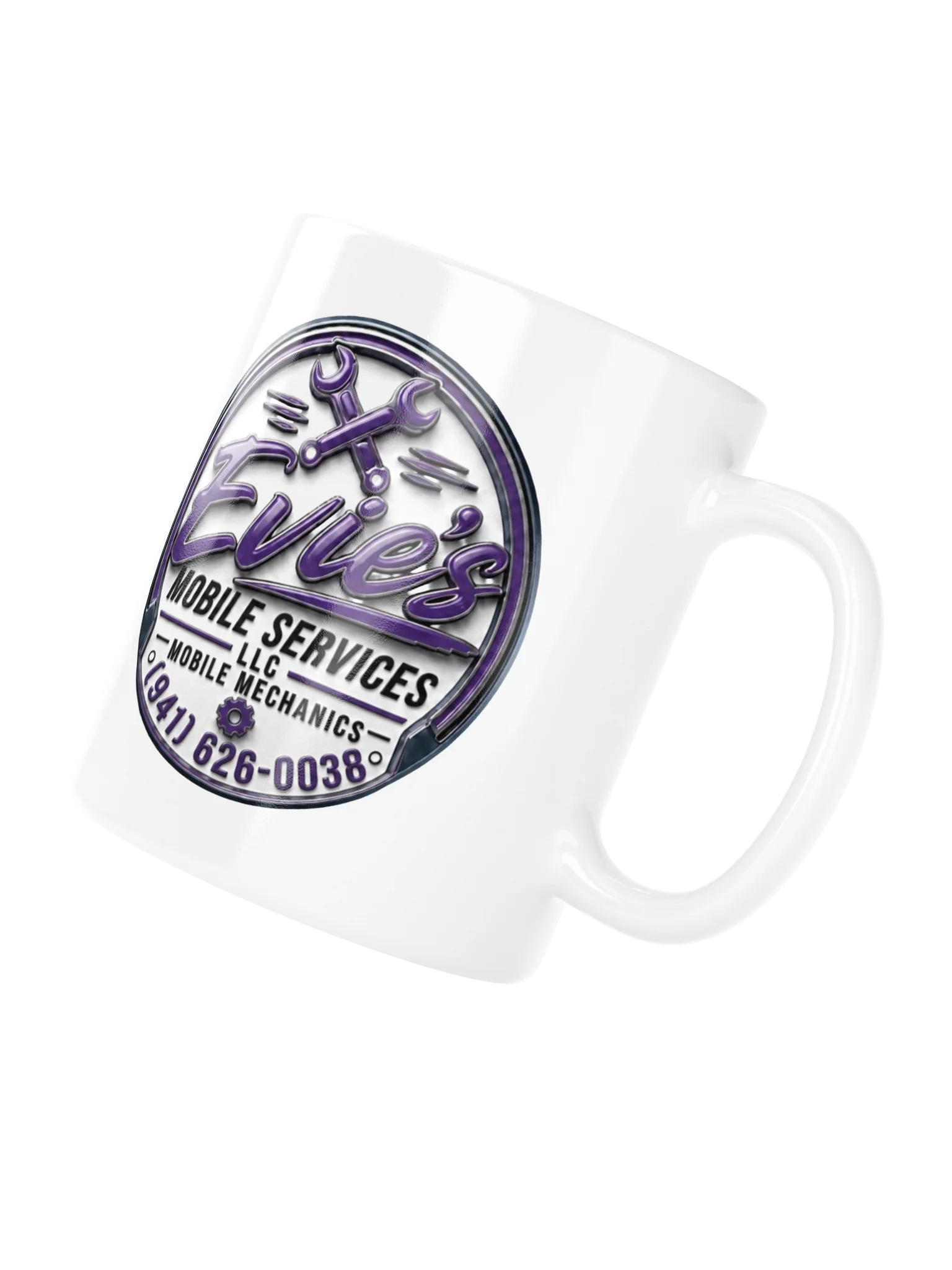 Evies Mobile Mechanics Logo Mug product image (10)