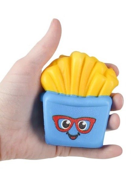 Cute Fast Food Slow-Rising Squishy Toy Set (6-Pack) - Sensory Fidget Kit product image (12)