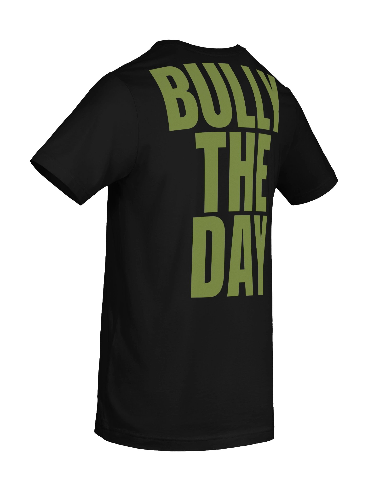 Bully The Day Stacked Tee - Army Green product image (8)
