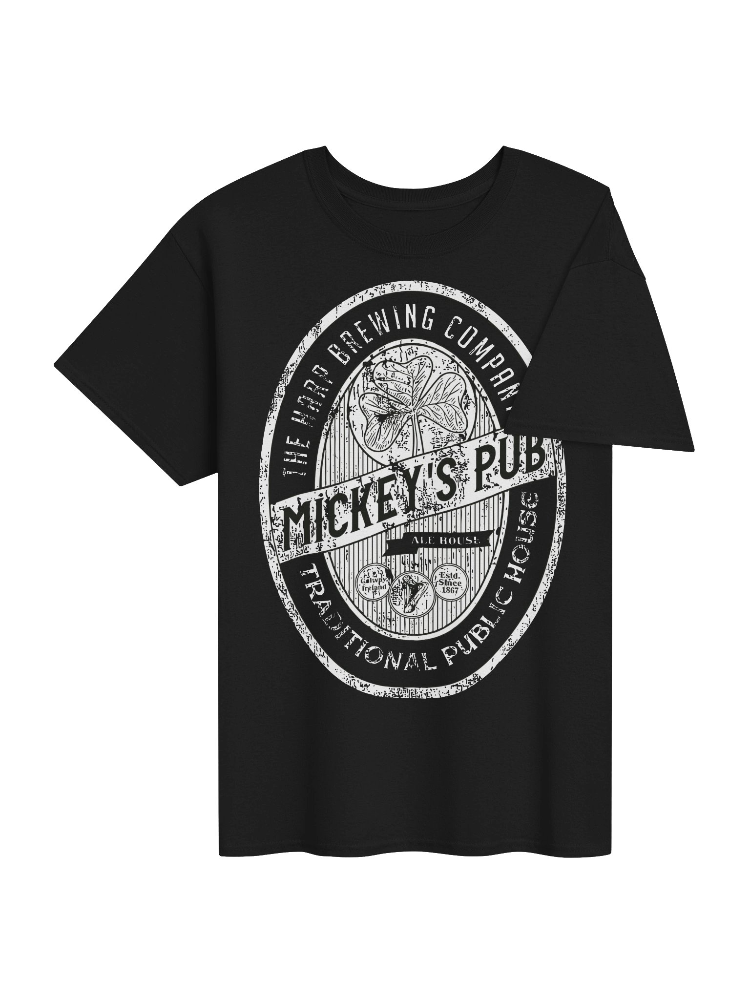 Mickey’s Pub Vintage Irish Ale House T-Shirt product image (5)