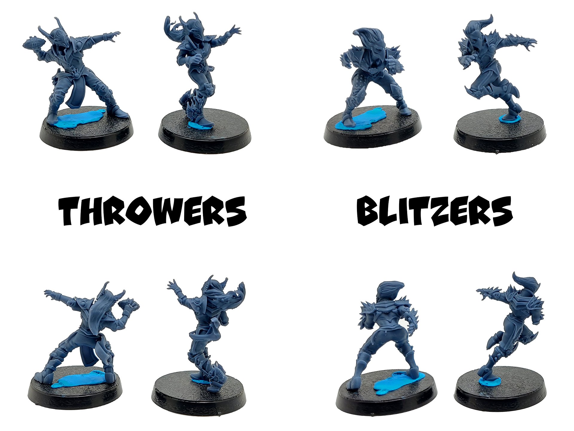 Elven Alliance Fantasy Football Team - UGNI Miniatures product image (5)