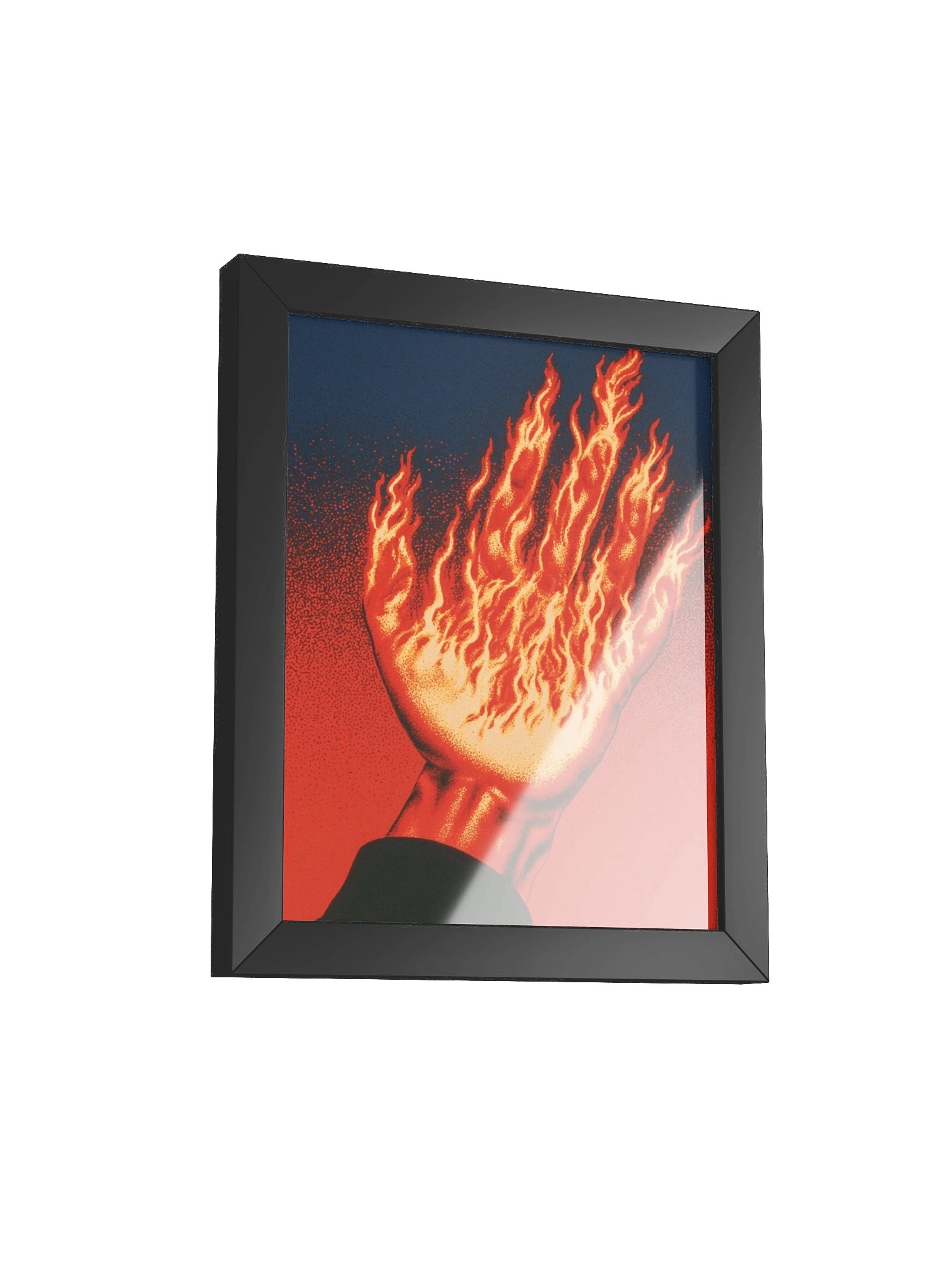 Hand of Fire - Framed Art Print product image (10)