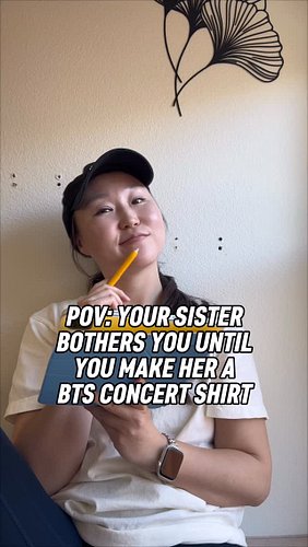what are sisters for if not to exploit their skills?? 🤔

Who’s your favorite BT21 character??

#btsarmy #bts #kpop #btsariran...