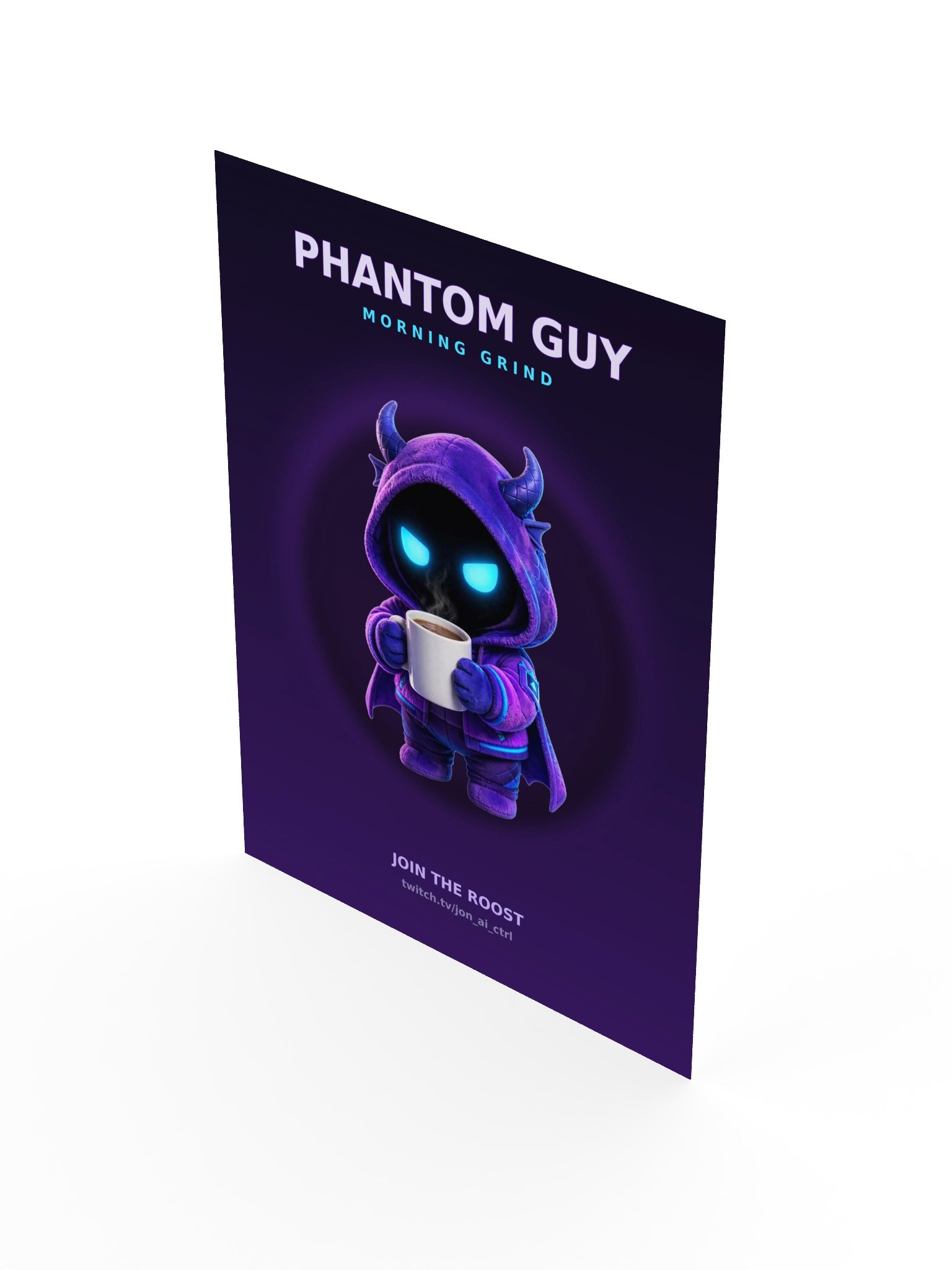Phantom Guy Poster — Morning Grind product image (3)