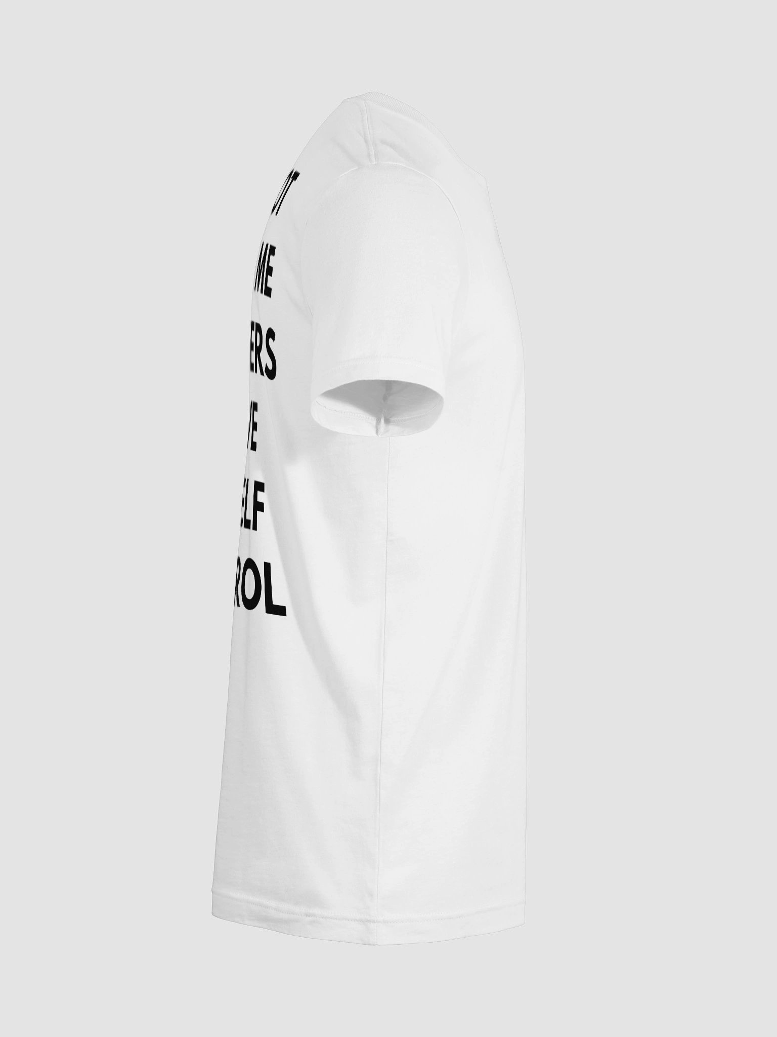 No Self Control T-Shirt | Bold Graphic Streetwear Overthink Wear product image (12)