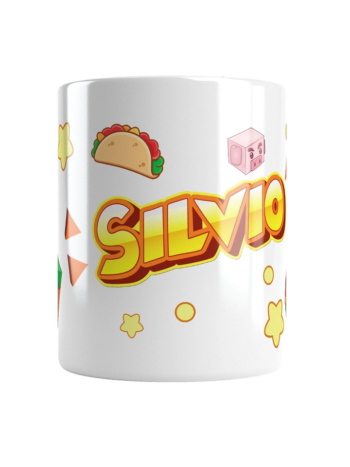 SILVIO Taza blanca product image (1)