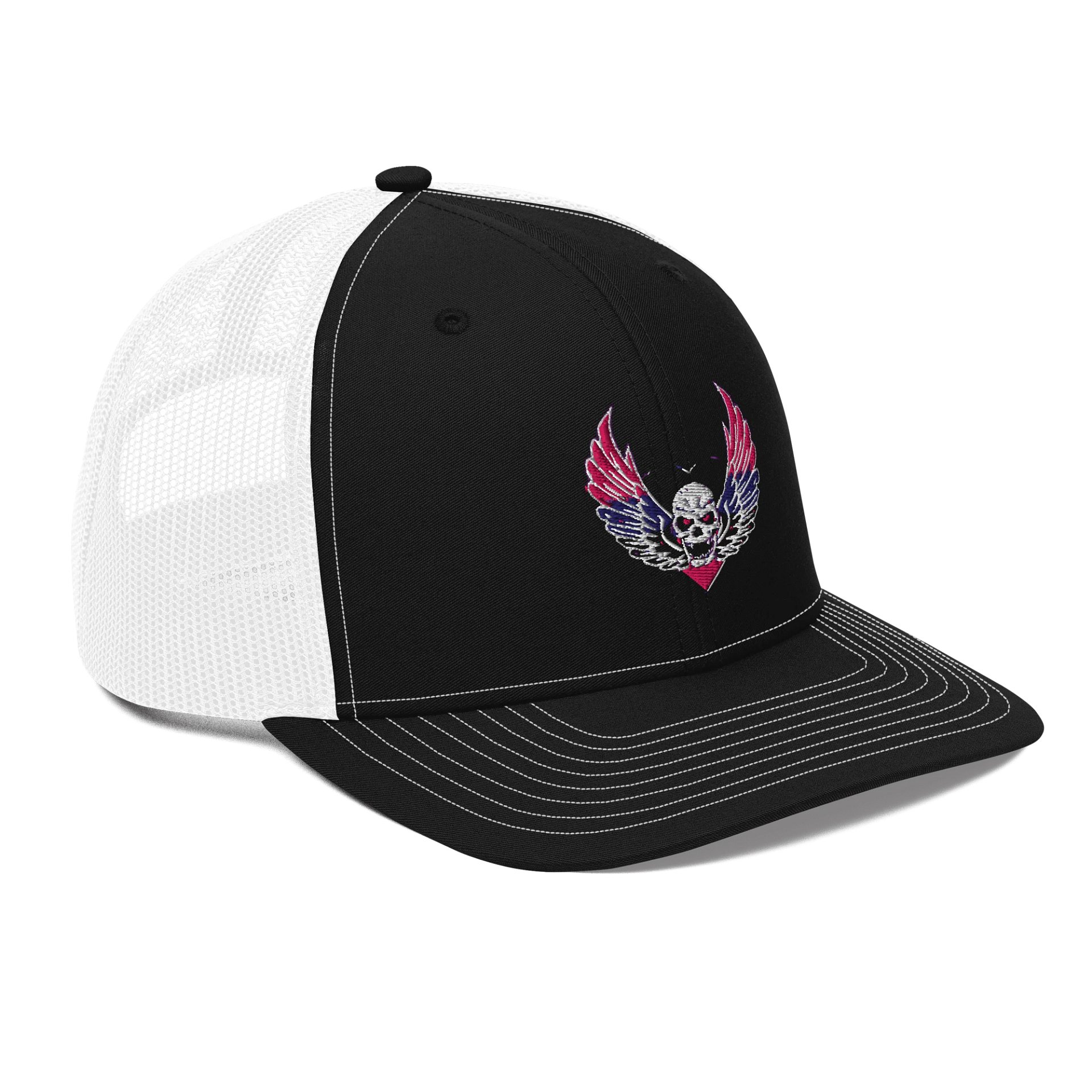 Winged Skull Trucker Hat product image (4)
