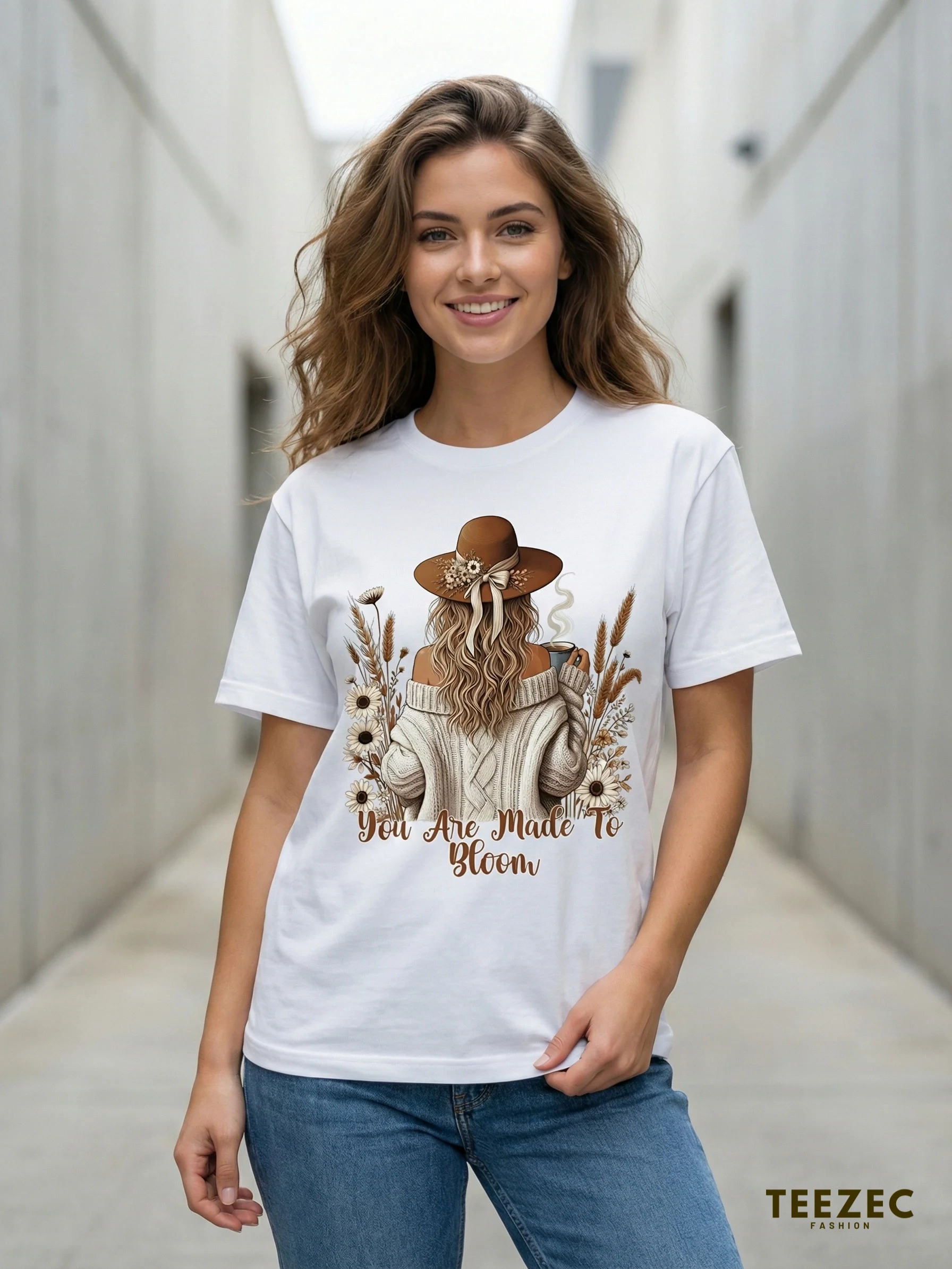 You Are Made To Bloom – Women’s Premium Graphic T-Shirt product image (4)