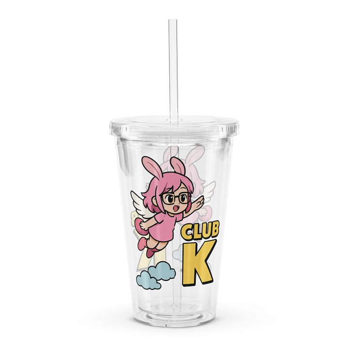 Super K's Club Clear Plastic Tumbler product image (2)